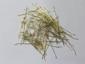 Cooper kaplı kancalı uçlar çelik fiber